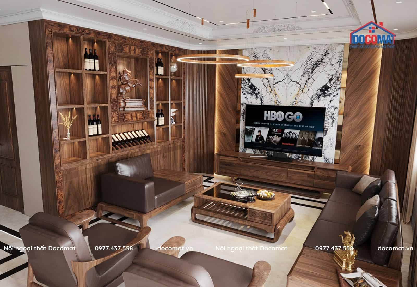 Nội thất phòng khách - Bí quyết tạo không gian đầy cảm hứng và sang trọng