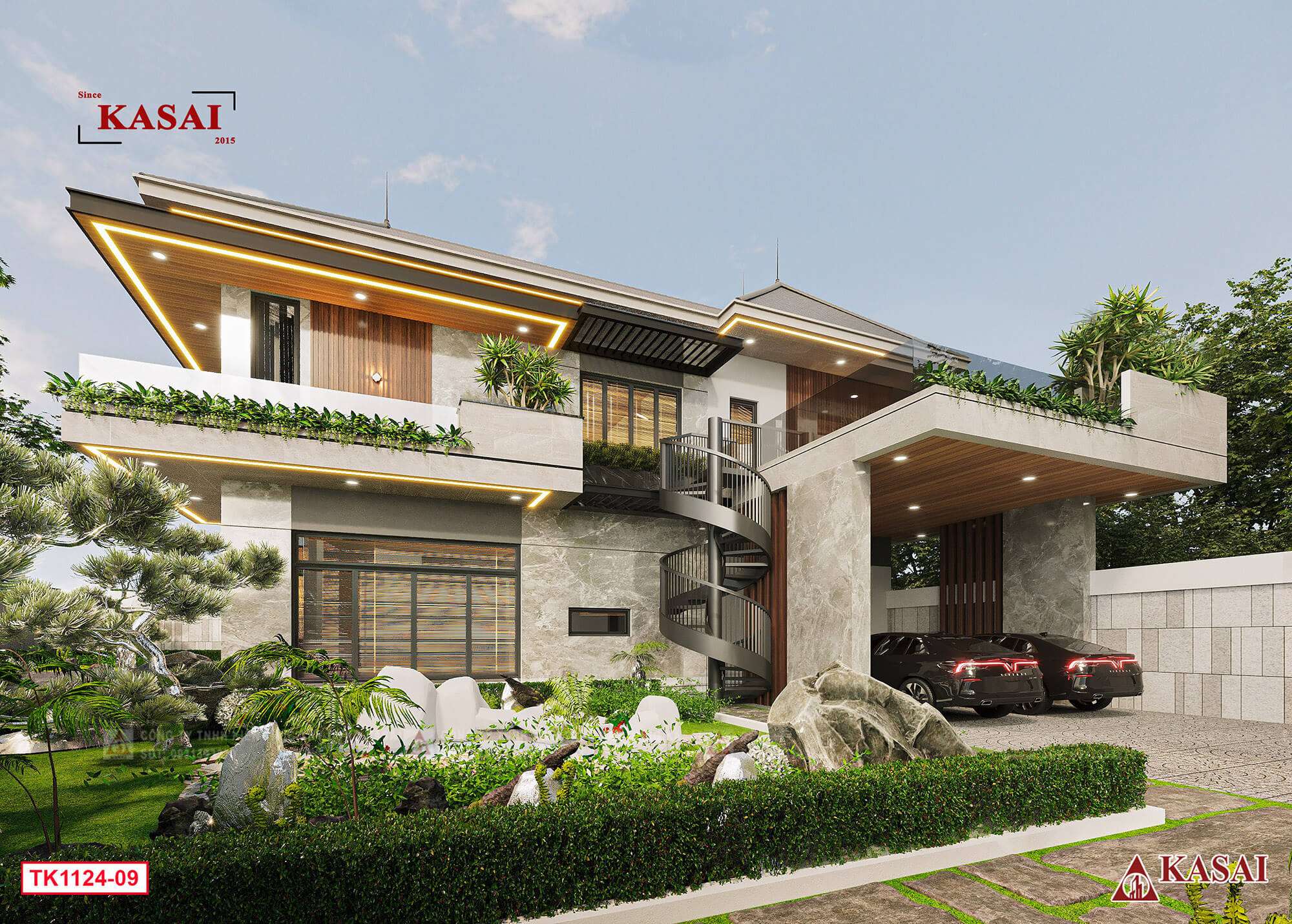 Thiết kế biệt thự – Nghệ thuật tạo dựng không gian sống đẳng cấp và sang trọng