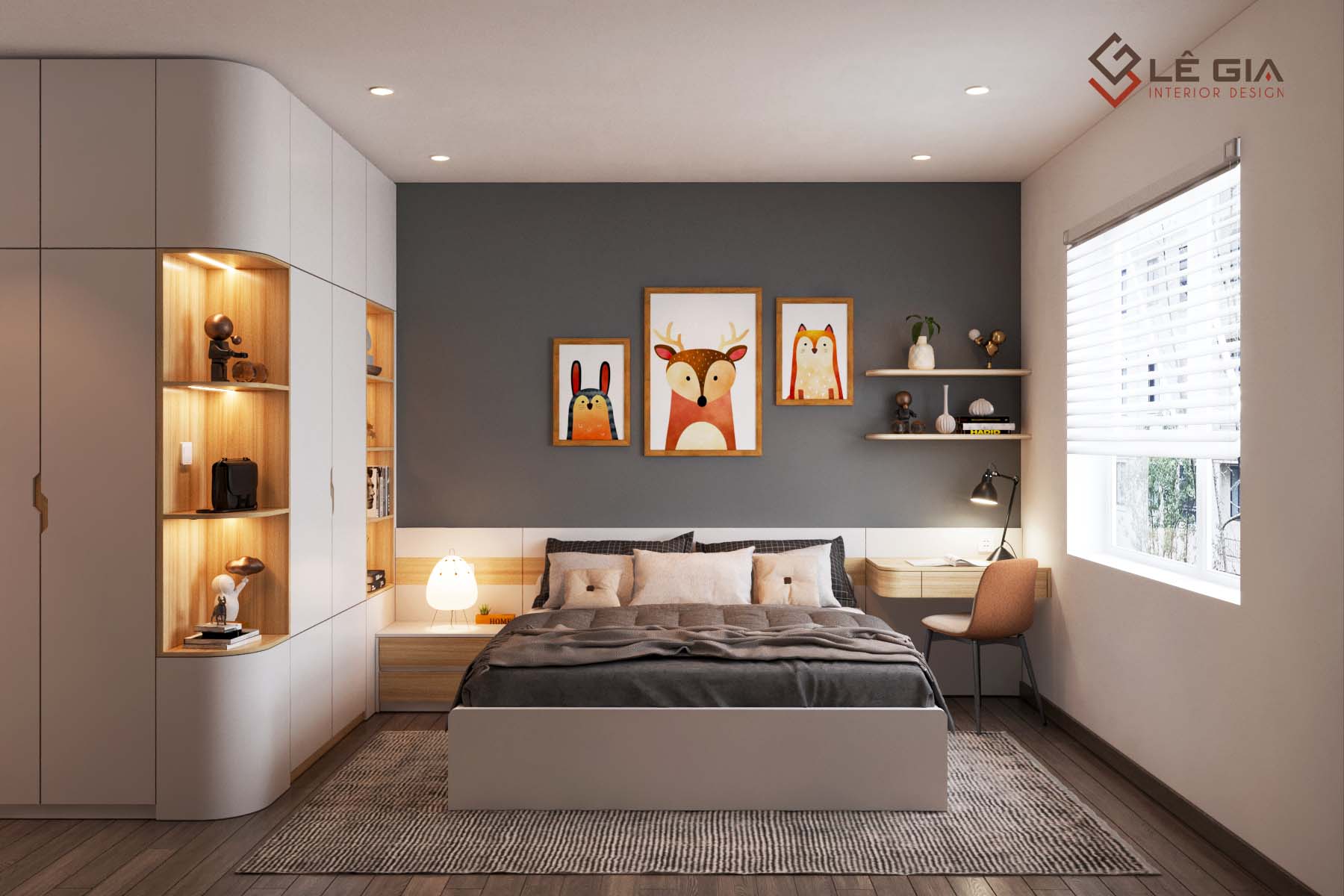 Thiết kế nội thất phòng ngủ - Bí quyết tạo nên không gian nghỉ ngơi lý tưởng và đậm phong cách cá nhân